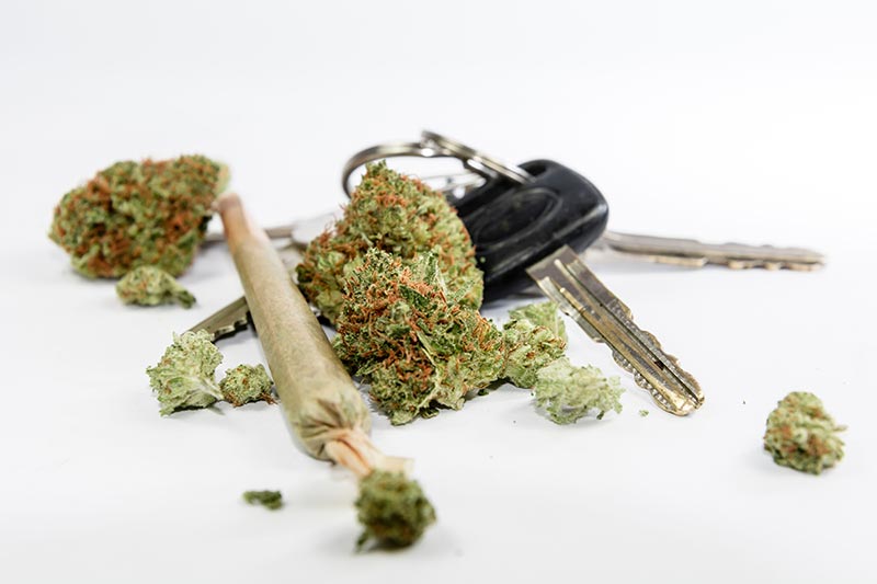 Avoid a DUI Car keys and weed